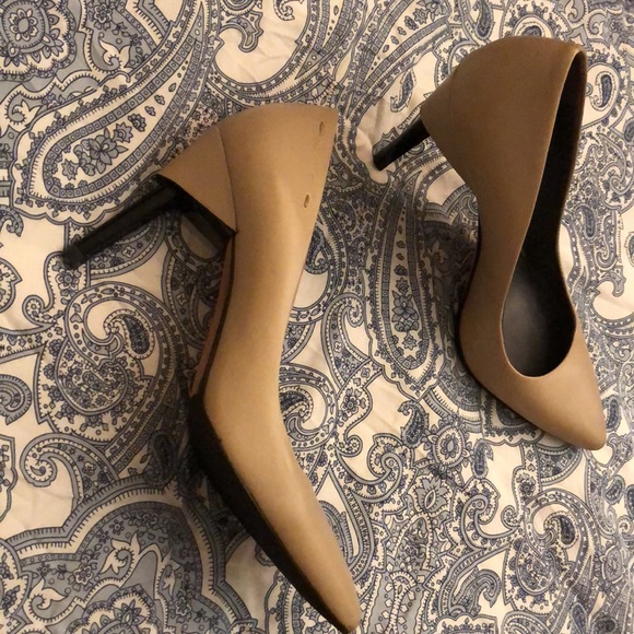 Calvin Klein high heels elegant beige shoes size 38 - Picture 8 of 11